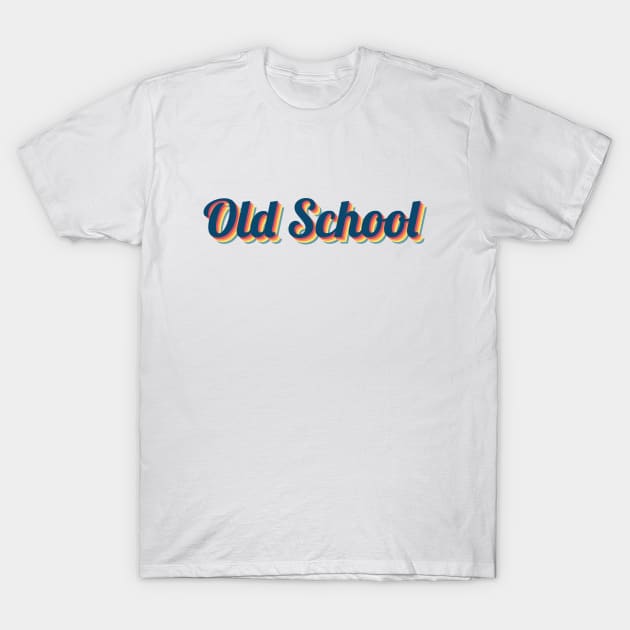 Old School Retro Vintage T-Shirt by felixbunny